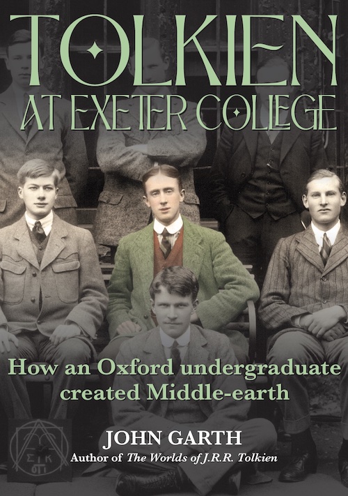 Tolkien at Exeter College pages